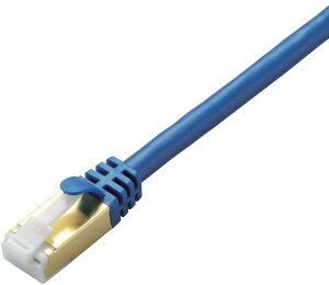ELECOM �G���R�� CAT7 �c���̐܂�Ȃ�LAN�P�[�u�� 20m �u���[���^���b�N LD-TWST/BM200