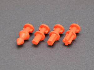 Wave ウェーブ シリコーンゴム型用ホールド&ガイドダボピン S オレンジ CS023