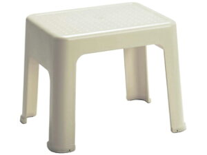 KOHARA 小原産業 プラステップ 一体型踏み台 耐荷重100kg アイボリー 高さ29cm ST-322