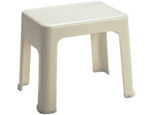 KOHARA 小原産業 プラステップ 一体型踏み台 耐荷重100kg アイボリー 高さ39cm ST-302