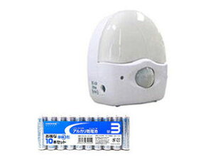 YAZAWA YAZAWA 3LED~jԊOZT[Cg3 + AJdr P3`10{pbNZbg SE40+HDLR6/1.5V10P