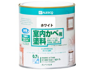 Kanpe Hapio カンペハピオ 室内かべ用塗料 ホワイト 0.7L