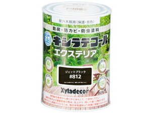 大阪ガスケミカル Xyladecor/キシラデコール 水性キシラデコール エクステリアS ジェットブラック 0.4L