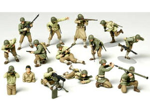 TAMIYA タミヤ 1/48 WWII アメリカ歩兵 GIセット 32513