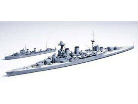 タミヤ　TAMIYA 1/700 イギリス海軍 巡洋戦艦フッド・E級駆逐艦 北大西洋追撃作戦 31806