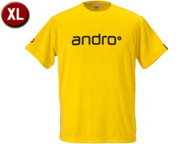 アンドロ andro ナパTシャツ 4 イエロー×ブラック XL