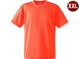 United Athle/ユナイテッドアスレ 4.1オンス ドライアスレチック Tシャツ XXLサイズ (蛍光オレンジ) 590001CX-113