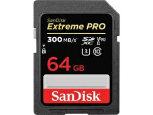 SanDisk/TfBXN 8KΉ UHS-II SDXCJ[h 64GB GNXg[ v SDSDXDK-064G-JNJIP