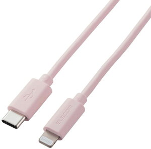 ELECOM GR USB-C to LightningP[u(X^_[h) 1.0m U2C-APCL10PN sN