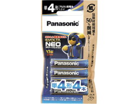 Panasonic パナソニック LR03NJ/4H　乾電池エボルタNEO単4形4本パック