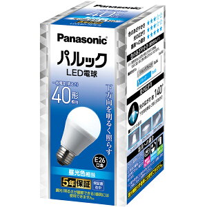 Panasonic �p�i�\�j�b�N �p���b�N LED�d�� ��ʓd���^�C�v 4.2W �����F����/E26/��ʓd��40�`����/485 lm/LDA4DHS4
