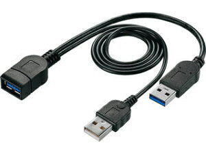 I・O DATA アイ・オー・データ USB電源補助ケーブル UPAC-UT07M