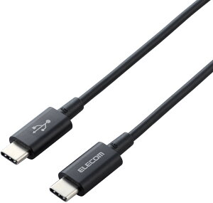 ELECOM �G���R�� �X�}�z�E�^�u���b�g�pUSB�P�[�u��/USB(C-C)/�����ϋv/PD�Ή�/�F�ؕi/2.0m/�u���b�N MPA-CCPS20PNBK