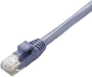ELECOM �G���R�� CAT6A���� �������\LAN�P�[�u�� [�u���[] 1m LD-GPA/BU1