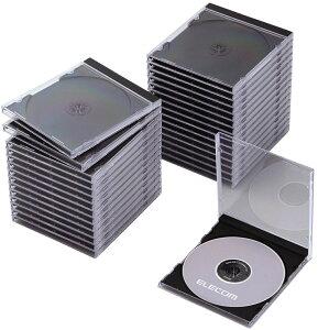 ELECOM GR Blu-ray/DVD/CDvP[X/1[/30pbN/ubN CCD-JSCN30BK