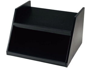 木製 オーガナイザーボックス用スタンド 2段3列 黒