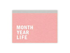 KOKUYO/RN MONTH YEAR LIFEm[g KPSN-R223KC-P