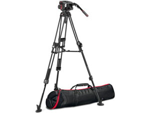 ※メーカー在庫僅少の為、納期にお時間がかかる場合があります。 Manfrotto マンフロット MVK509TWINFA 509HDビデオ雲台+645FASTアルミ三脚