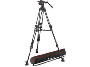 Manfrotto マンフロット MVK612TWINFA ナイトロテック612ビデオ雲台+645FASTアルミ三脚
