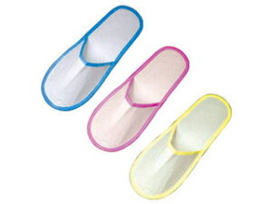 セーブ・インダストリー 3個セット セーブ・インダストリー 使い捨て おそうじスリッパ15足入(各色5足入) 809983X3