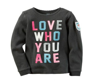 carters カーターズ 【ベビー】ロングTシャツ 【グレー】【12M/9-12ヶ月】 235G53012
