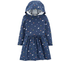 carters カーターズ 【ベビー】フード付きワンピース 【ユニコーン/ネイビー】【12M/9-12ヶ月】 231G05512