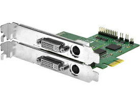 I・O DATA アイ・オー・データ DVI/S-Video（パススルー）入力対応 ソフトウェアエンコード型 PCIeキャプチャーボード GV-SVD2VR