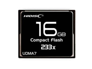 HIDISC/�n�C�f�B�X�N CF�J�[�h 16GB 233x Read35MB/s MLC�`�b�v���� HDCF16G233XJP3