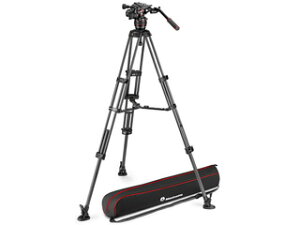 ★メーカー在庫僅少の為、納期にお時間がかかる場合があります。 Manfrotto マンフロット MVK608TWINMC ナイトロテック608ビデオ雲台+カーボンツイン三脚MS