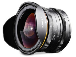 �����[�J�[�݌ɋ͏��B����[������ KAMLAN �J������ KAM0004 KAMLAN 8mm F3.0 (Canon-M) �@�L���m�� EOS M�}�E���g
