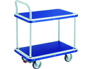 TRUSCO/トラスコ中山 【代引不可】ドンキーカート 2段式片袖タイプ810×510 ストッパー付 204NS