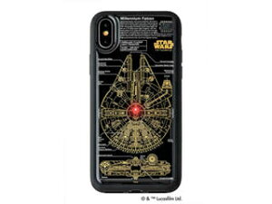ACAbv STAR WARS X^[EEH[Y ObYRNV FLASH M-FALCON A[g iPhone XP[X@ F10B