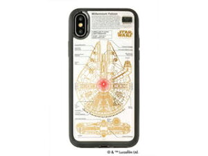 ACAbv STAR WARS X^[EEH[Y ObYRNV FLASH M-FALCON A[g iPhone XP[X@ F10W