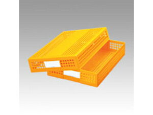 sedia/セキセイ シストレー A4 フタ付 黄 STX-70-50