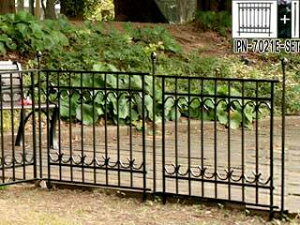 �Z�܂��X�^�C�� �p�[�N�A�x�j���[ �t�F���X�A���Z�b�g IPN-7021E-SET �u���b�N ���������s�� �J�[�h�������� ����E�k�C���E�������͂����тɎ��Ԏw��s��