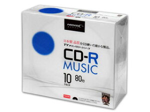 HIDISC/nCfBXN yTYeNmW[V[YzHIDISC CD-R yp zCgChv^u 10 TYCR80YMP10SC