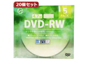 VERTEX y20Zbgz VERTEX DVD-RW(Video with CPRM) JԂ^p 120 1-2{ 5P CNWFbgv^