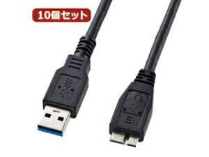 TTvC y10Zbgz TTvC USB3.0}CNP[u(A-MicroB)1m KU30-AMC10BK KU30-AMC10BKX10