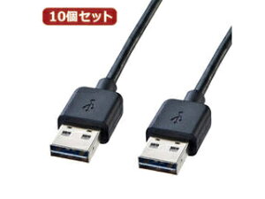 �T�����T�v���C �y10�Z�b�g�z �T�����T�v���C ���ʑ}����USB�P�[�u��(A-A�^�C�v) KU-RAA05 KU-RAA05X10