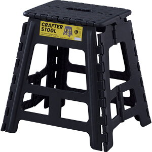 J ROOM ESSENCE Crafter Stool Nt^[ Xc[ LTCY 39cm ubN LFS-412BK