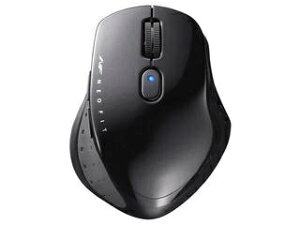 BUFFALO/�o�b�t�@���[ ���� BlueLED 5�{�^�� �l�I�t�B�b�g�}�E�X M�T�C�Y �u���b�N BSMBW510MBK