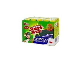 3M/スリーエムジャパン スコッチブライト スポンジ キッチン 抗菌 ウレタンスポンジ 5個入