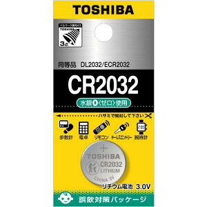 TOSHIBA/���� �R�C���`���`�E���d�r CR2032EC (1��)