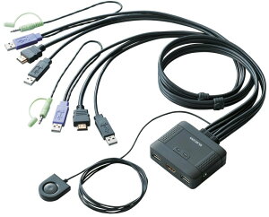 ELECOM GR [3{ tHD WUXGAΉ HDMIΉp\Rؑ֊ KVM-HDHDU2
