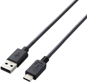 ELECOM GR USB2.0P[u/A-C^Cv/m[}/1m/ubN U2C-AC10BK