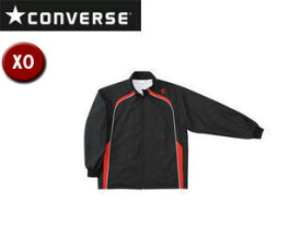 コンバース CONVERSE CB162501S-1964 ウォームアップジャケット（裾ボックス仕様） 【XO】 （ブラック×レッド）