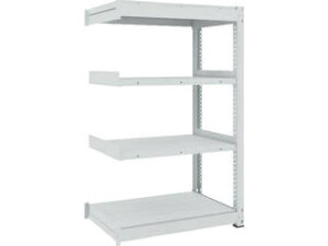 【組立・輸送等の都合で納期に1週間以上かかります】 TRUSCO/トラスコ中山 【代引不可】TUG型中量棚600kg 連結 1800X626XH1500 4段 TUG600-56L-4B