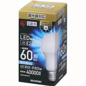 IRIS OHYAMA ACXI[} LEDdLz  F60`(810lm) LDA9N-G-E26/D-6V2