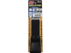 yutaka ���^�J���C�N ���̓X�g���b�`�x���g 38mm×1m �J���o�b�N�� �u���b�N SBC-310