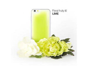 �Z�u���V�[�Y�E�p�X�^ �Z�u���V�[�Y�E�p�X�^ iPhone6�p����t���ی�P�[�X Aroma(�A���}) case Floral fruity Lime